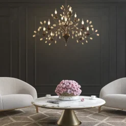 12 Bulbs 112 cm Mini Style Chandelier Metal Painted Finishes Retro / Traditional / Classic 110-120V / 220-240V