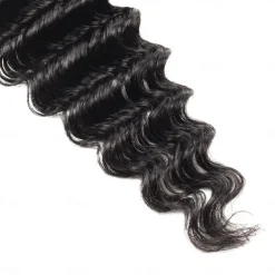 1 Bundle Hair Weaves Deep Wave Human Hair Extensions Human Hair