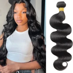 1 Bundles Body Wave Human Hair Bundles Brazilian Remy Human Hair Extensions For Women