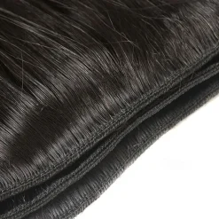 3 Bundles Hair Weaves Brazilian Hair Straight Human Hair Extensions Remy Human Hair 100% Remy Hair Weave Bundles Natural Color Hair Weaves / Hair Bulk Human Hair Extensions 8-28 inch Natural Color