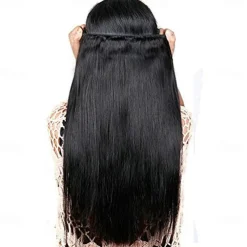 3 Bundles Hair Weaves Brazilian Hair Straight Human Hair Extensions Remy Human Hair 100% Remy Hair Weave Bundles Natural Color Hair Weaves / Hair Bulk Human Hair Extensions 8-28 inch Natural Color