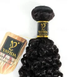 4 Bundles Hair Weaves Brazilian Hair Kinky Curly Human Hair Extensions Remy Human Hair 100% Remy Hair Weave Bundles 400 g Natural Color Hair Weaves / Hair Bulk Human Hair Extensions 8-28 inch Natural