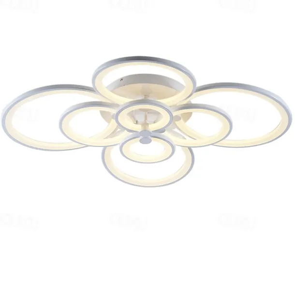 106 cm Ceiling Light LED Geometric Shapes Flush Mount Lights Metal Acrylic Painted Finishes Modern 220V 110V / CE Certified