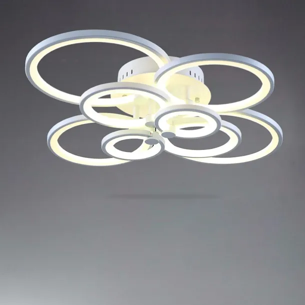 106 cm Ceiling Light LED Geometric Shapes Flush Mount Lights Metal Acrylic Painted Finishes Modern 220V 110V / CE Certified