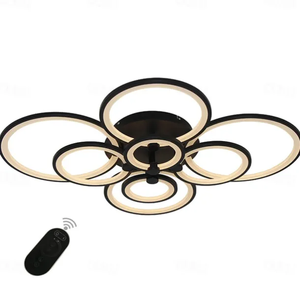 106 cm Ceiling Light LED Geometric Shapes Flush Mount Lights Metal Acrylic Painted Finishes Modern 220V 110V / CE Certified