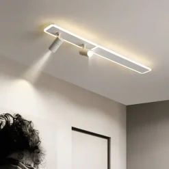 80/100 cm Ceiling Light LED Spotlight Metal Artistic Style Modern Stylish Painted Finishes 220-240V