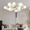 90 cm Chandelier Nordic Style Global Bulbs Artistic Modern Fashion Metal 110-120V 220-240V