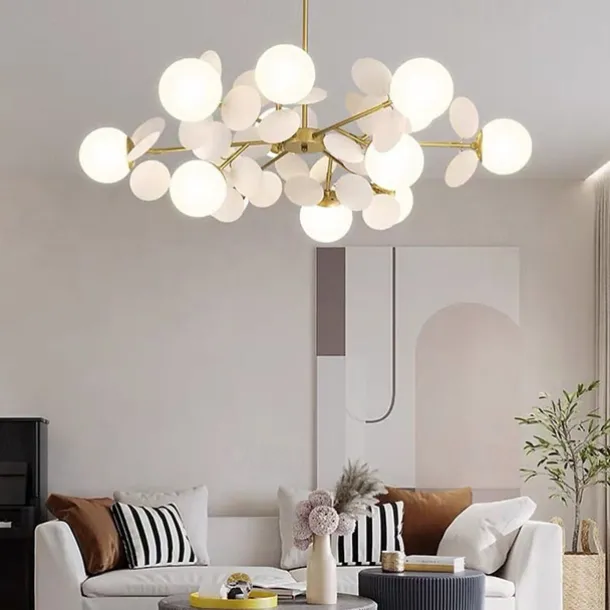 90 cm Chandelier Nordic Style Global Bulbs Artistic Modern Fashion Metal 110-120V 220-240V