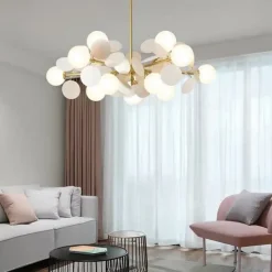90 cm Chandelier Nordic Style Global Bulbs Artistic Modern Fashion Metal 110-120V 220-240V