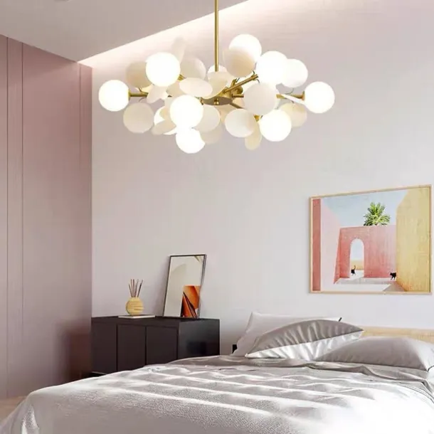 90 cm Chandelier Nordic Style Global Bulbs Artistic Modern Fashion Metal 110-120V 220-240V