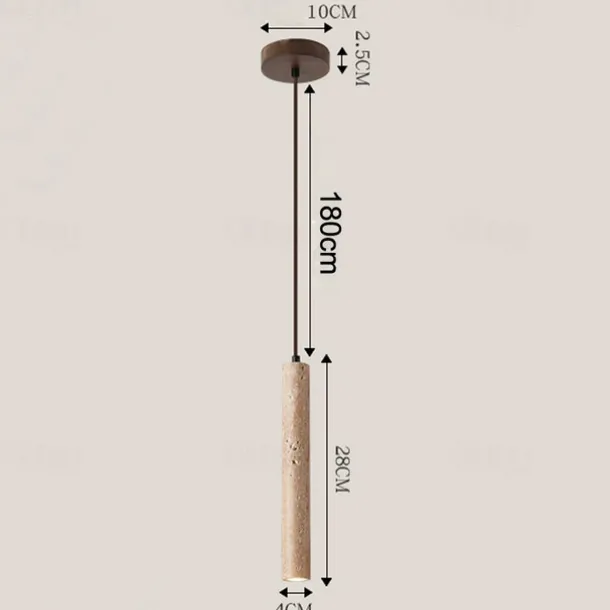 30 cm Circle / Round Design Pendant Lantern Design Geometric Shapes Pendant Light Stone Artistic Style Vintage Style Classic Vintage Country 110-120V 220-240V