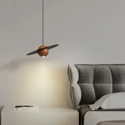 24 cm Circle / Round Design Pendant Lantern Design Pendant Light Copper Wood Artistic Style Vintage Style Classic Vintage Country 110-120V 220-240V