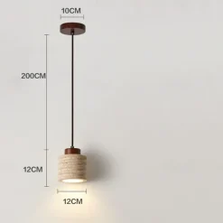 12 cm Circle / Round Design Pendant Lantern Design Pendant Light Stone Artistic Style Vintage Style Classic Style Vintage Traditional / Classic 110-120V 220-240V