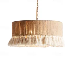 40 cm Circle / Round Design Pendant Lantern Design Pendant Light Hemp Rope Artistic Style Formal Style Vintage Style Vintage Country 110-120V 220-240V