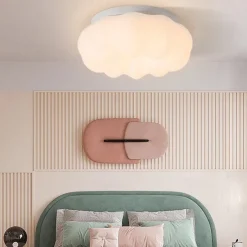 30 cm Cloud Ceiling Light LED Pendant Light Chandelier Living Room Children's Room Ceiling Lamp Simple Nordic Creative Network Red Pumpkin Lamp Restaurant Bedroom