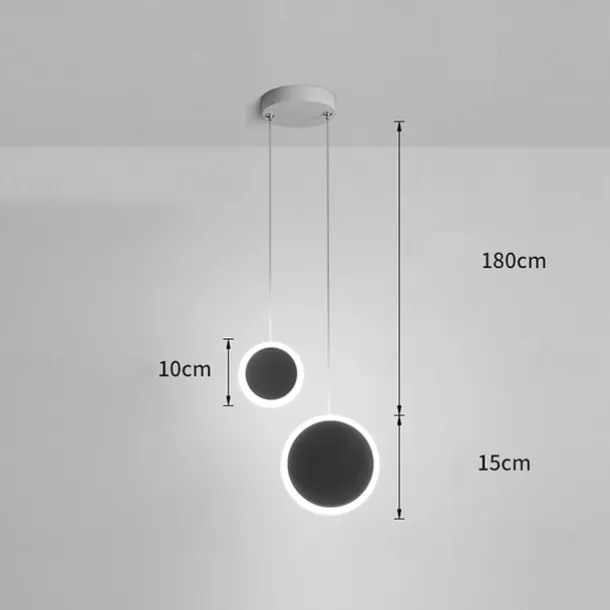 15 cm Cluster Design Pendant Light Metal Mini Painted Finishes Contemporary Artistic 110-120V 220-240V