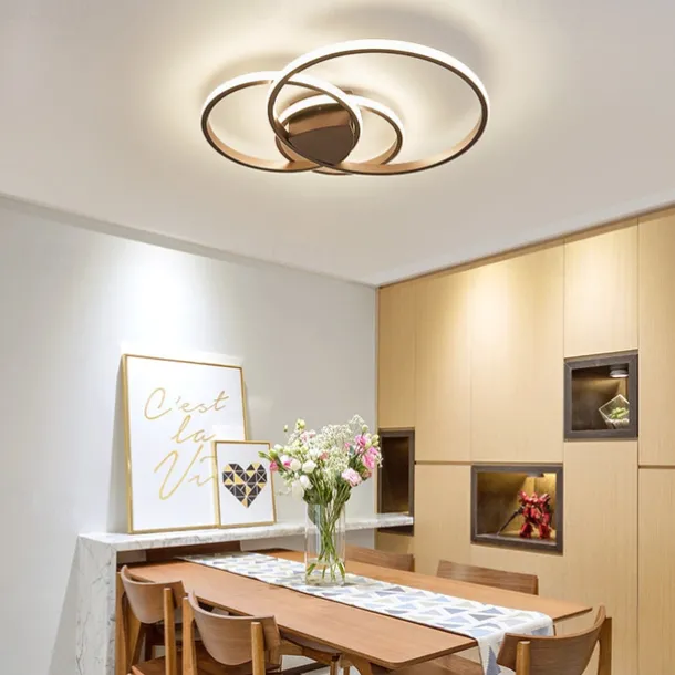 55 cm Dimmable Ceiling Light LED Metal Modern Style Fashion Painted Finishes 220-240V