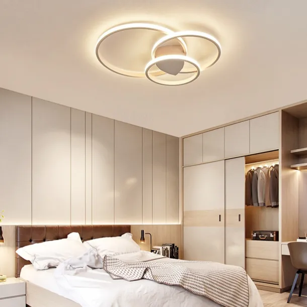 55 cm Dimmable Ceiling Light LED Metal Modern Style Fashion Painted Finishes 220-240V
