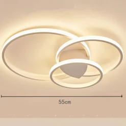 55 cm Dimmable Ceiling Light LED Metal Modern Style Fashion Painted Finishes 220-240V