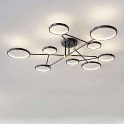 142 cm Dimmable Ceiling Lights LED Metal Modern Style Painted Finishes Modern 220-240V