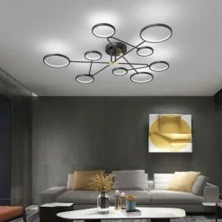 142 cm Dimmable Ceiling Lights LED Metal Modern Style Painted Finishes Modern 220-240V