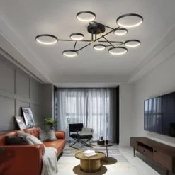 142 cm Dimmable Ceiling Lights LED Metal Modern Style Painted Finishes Modern 220-240V