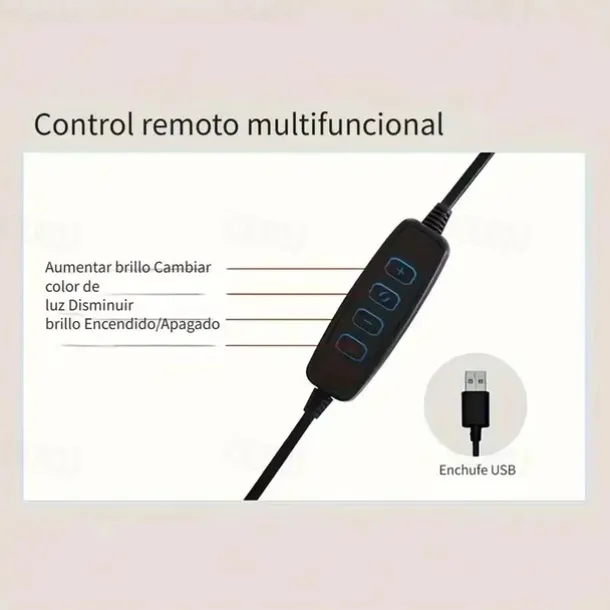 10" 26cm Fill Light with Tripod Live Broadcast Ring Light 10 Bightness Level for Selfie Photography and Beauty