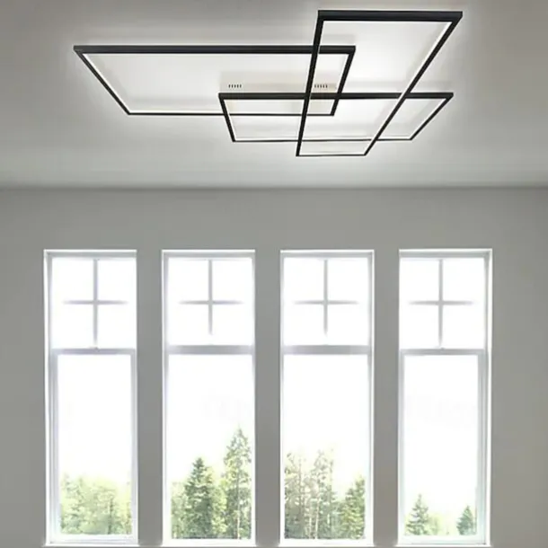 101 cm Geometric Shapes Ceiling Lights LED Aluminum Painted Finishes Modern 220-240V