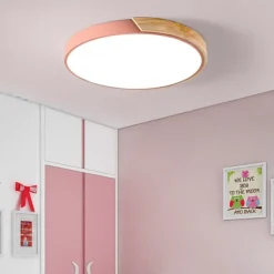 40 cm Geometric Shapes Flush Mount Lights Metal Painted Finishes LED Nordic Style 220-240V