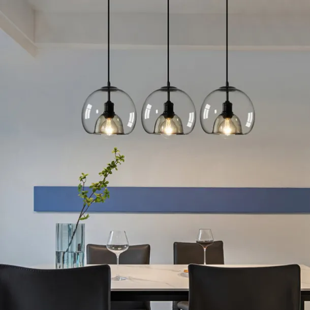 75/35 cm Globe Design Cluster Design Pendant Light LED Metal Vintage Style Globe Electroplated Painted Finishes Vintage Country 220-240V
