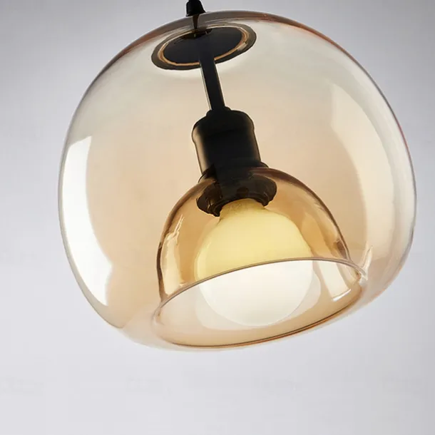 75/35 cm Globe Design Cluster Design Pendant Light LED Metal Vintage Style Globe Electroplated Painted Finishes Vintage Country 220-240V