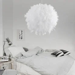 30/40/50 cm Globe Design Geometric Shapes Pendant Light LED Metal Artistic Style Modern Style Feather Electroplated Artistic Modern 220-240V