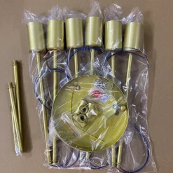 72 cm Globe Design Geometric Shapes Flush Mount Lights Metal Sputnik Linear Geometrical Painted Finishes Contemporary Artistic Nordic Style 110-220V 220-240V