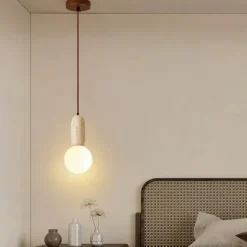 28 cm Globe Design Pendant Lantern Design Geometric Shapes Pendant Light Stone Glass Artistic Style Vintage Style Classic Vintage Country 110-120V 220-240V