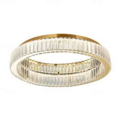 50/60 cm LED Ceiling Lights Chandelier Crystle Stainless Steel Electroplated Modern 220-240V