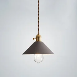 22 cm LED Pendant Light Modern Nordic Single Design White Yellow Green Gray Blue Pink Metal Painted Finishes 110-120V 220-240V