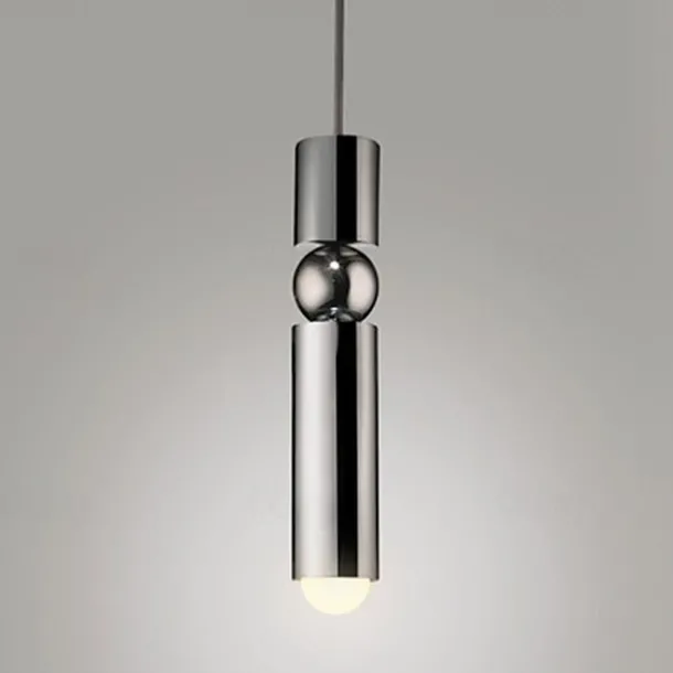 6 cm LED Pendant Lights Island Lights Single Design Metal Cylinder Electroplated Modern 220-240V