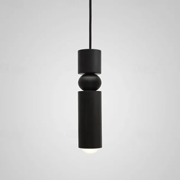 6 cm LED Pendant Lights Island Lights Single Design Metal Cylinder Electroplated Modern 220-240V