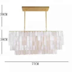 77 cm Pendant Lantern Design Chandelier Metal Brass Traditional / Classic 220-240V