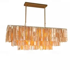 77 cm Pendant Lantern Design Chandelier Metal Brass Traditional / Classic 220-240V