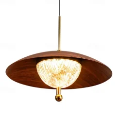 28 cm Pendant Lantern Design Pendant Light Metal Glass Electroplated Modern 110-120V 220-240V