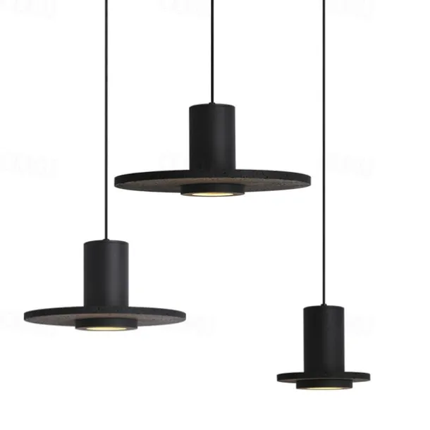 33 cm Pendant Lantern Design Geometric Shapes Pendant Light Stone Artistic Style Formal Style Vintage Style Vintage Country 110-120V 220-240V