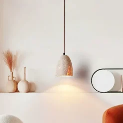 12 cm Pendant Lantern Design Geometric Shapes Pendant Light Stone Artistic Style Vintage Style Classic Style Vintage Traditional / Classic 110-120V 220-240V