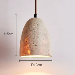 12 cm Pendant Lantern Design Geometric Shapes Pendant Light Stone Artistic Style Vintage Style Classic Style Vintage Traditional / Classic 110-120V 220-240V