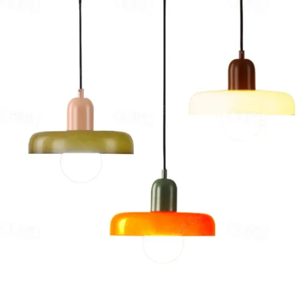 25 cm Pendant Lantern Design Geometric Shapes Pendant Light Metal Artistic Nordic Style 110-120V 220-240V