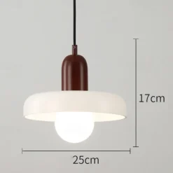 25 cm Pendant Lantern Design Geometric Shapes Pendant Light Metal Artistic Nordic Style 110-120V 220-240V
