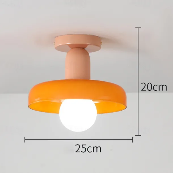 25 cm Pendant Lantern Design Geometric Shapes Pendant Light Metal Artistic Nordic Style 110-120V 220-240V