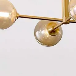 66 cm Pendant Lantern Design Flush Mount Lights Metal Sputnik Brass Nordic Style 220-240V