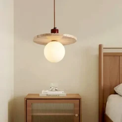 30 cm Pendant Lantern Design Geometric Shapes Pendant Light Stone Glass Artistic Style Formal Style Vintage Style Vintage Traditional / Classic 110-120V 220-240V