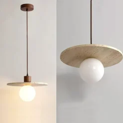 30 cm Pendant Lantern Design Geometric Shapes Pendant Light Stone Glass Artistic Style Formal Style Vintage Style Vintage Traditional / Classic 110-120V 220-240V